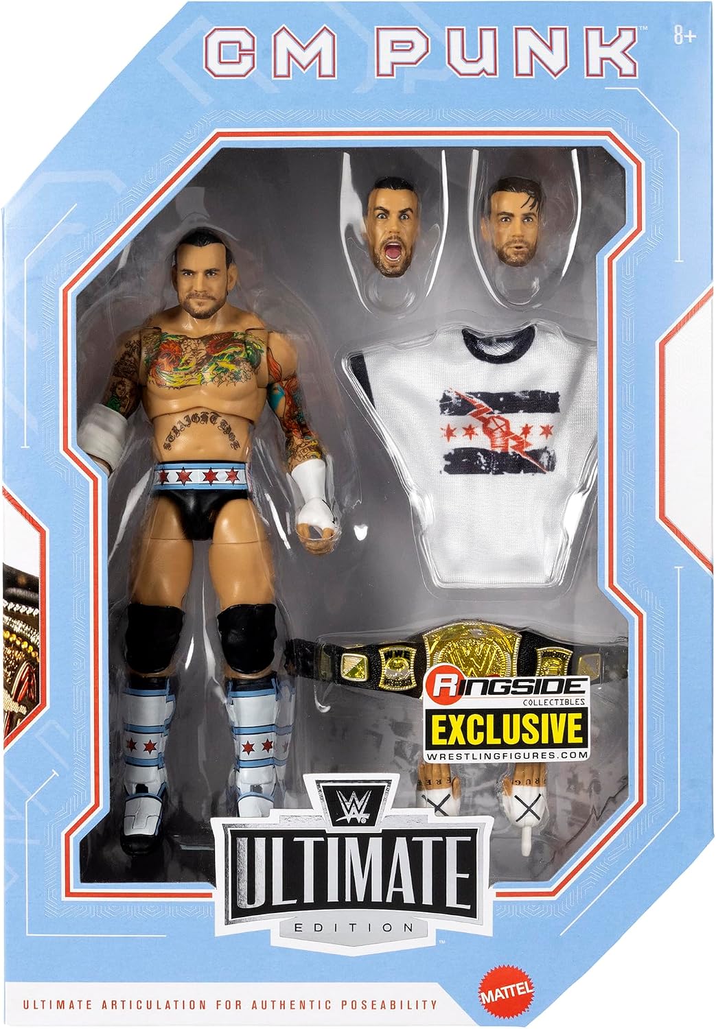 CM Punk (MITB 2011) - WWE Ultimate Edition Ringside Exclusive Toy Wrestling Action Figure