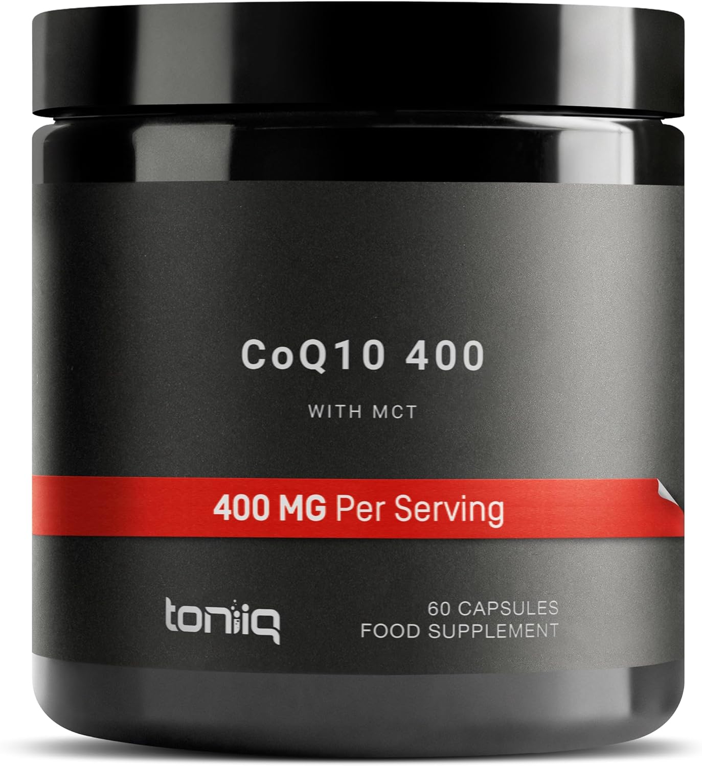 CoQ10 400mg Extra Strength - Ultra High Purity with MCT Oil for Superior Absorption - 98% Purified - Third-Party Tested, 60 Veggie Capsules