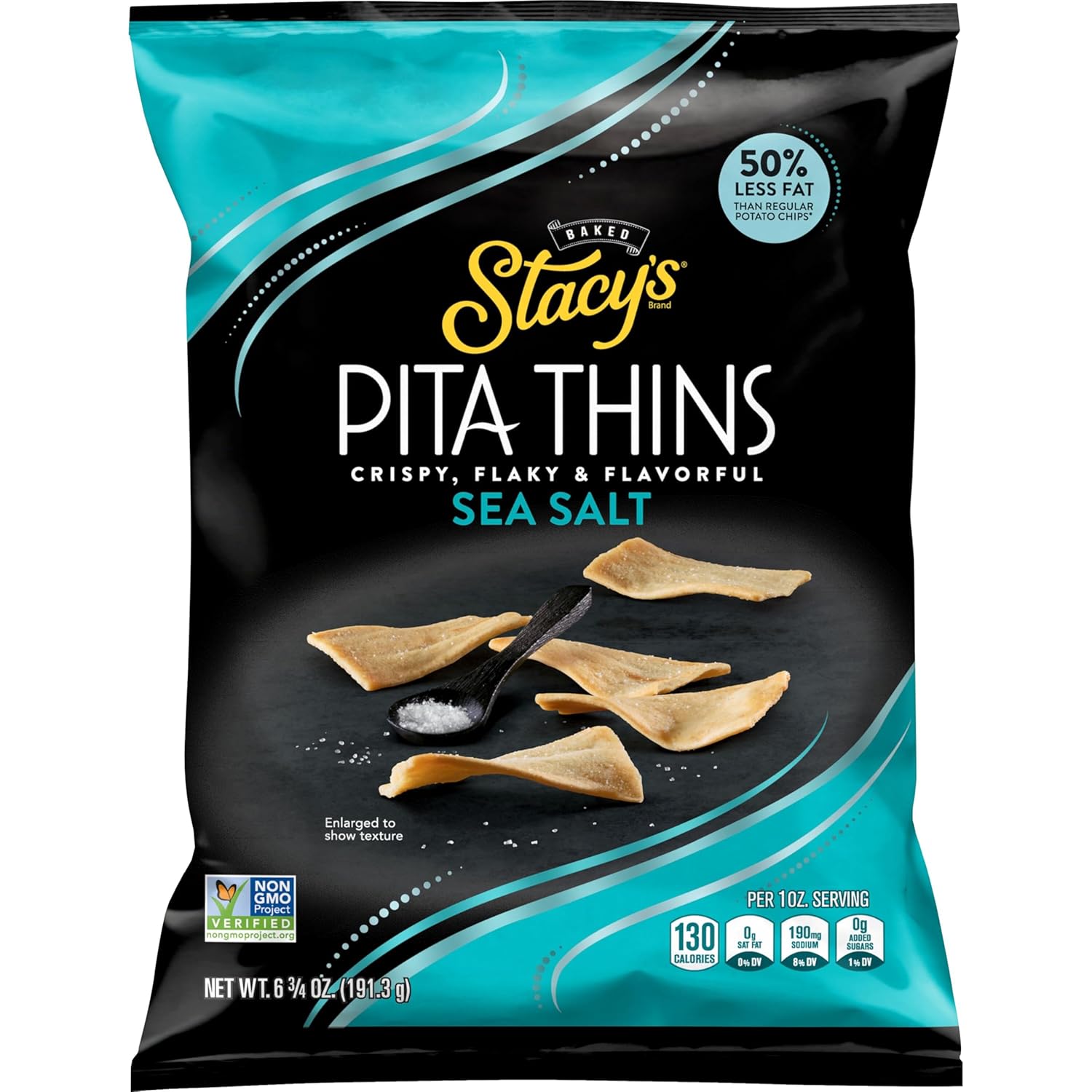 Stacy's Pita Crisps Simply Naked, 6.75 Ounce
