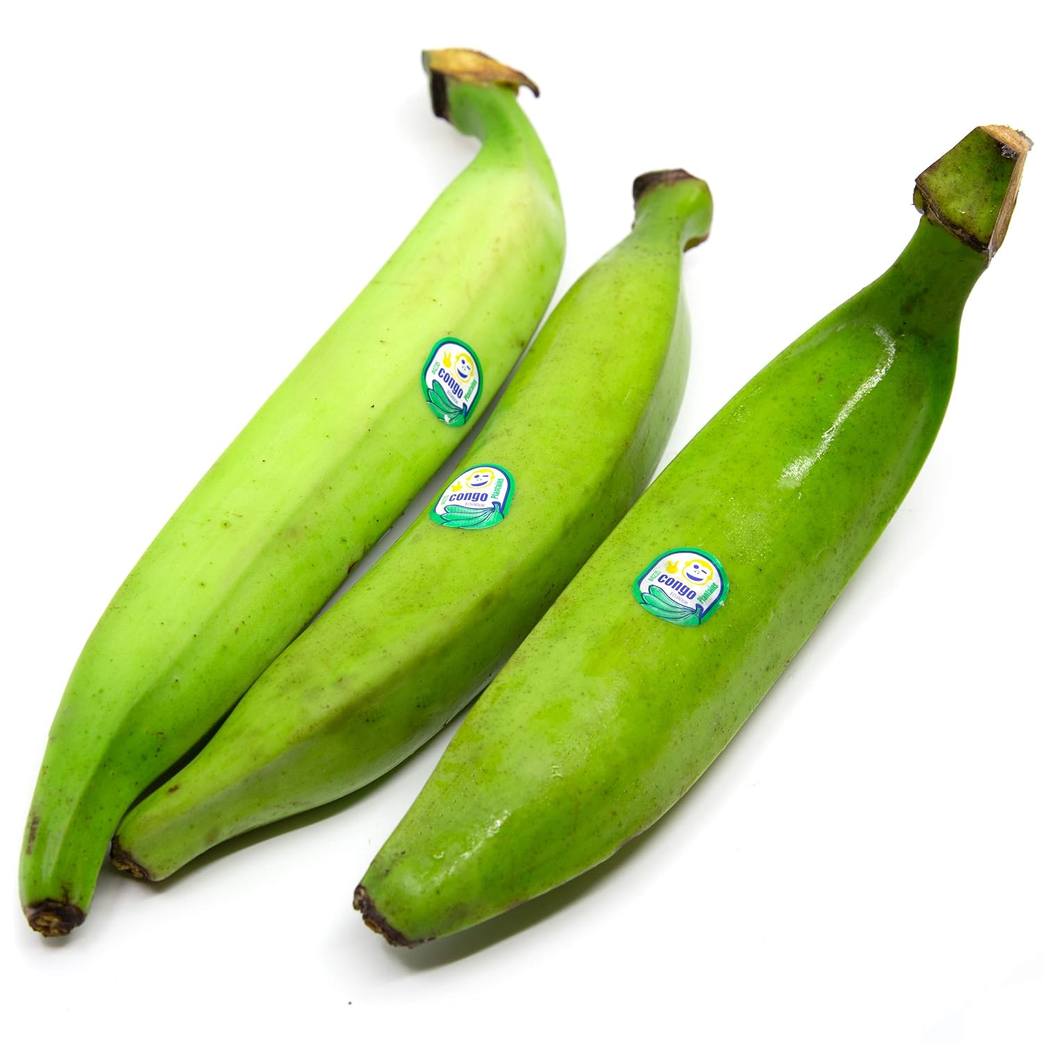 Congo Green Plantain Barraganete , 5 Pound Box