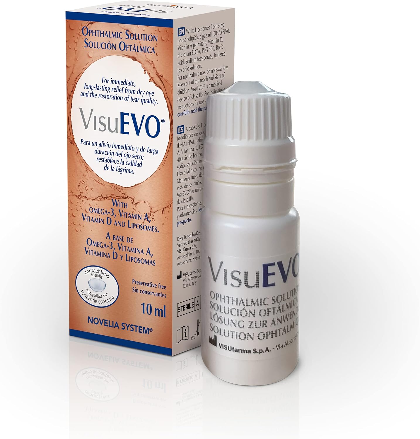 VisuEvo 10 Millilitres Eye Drops x3 Pack