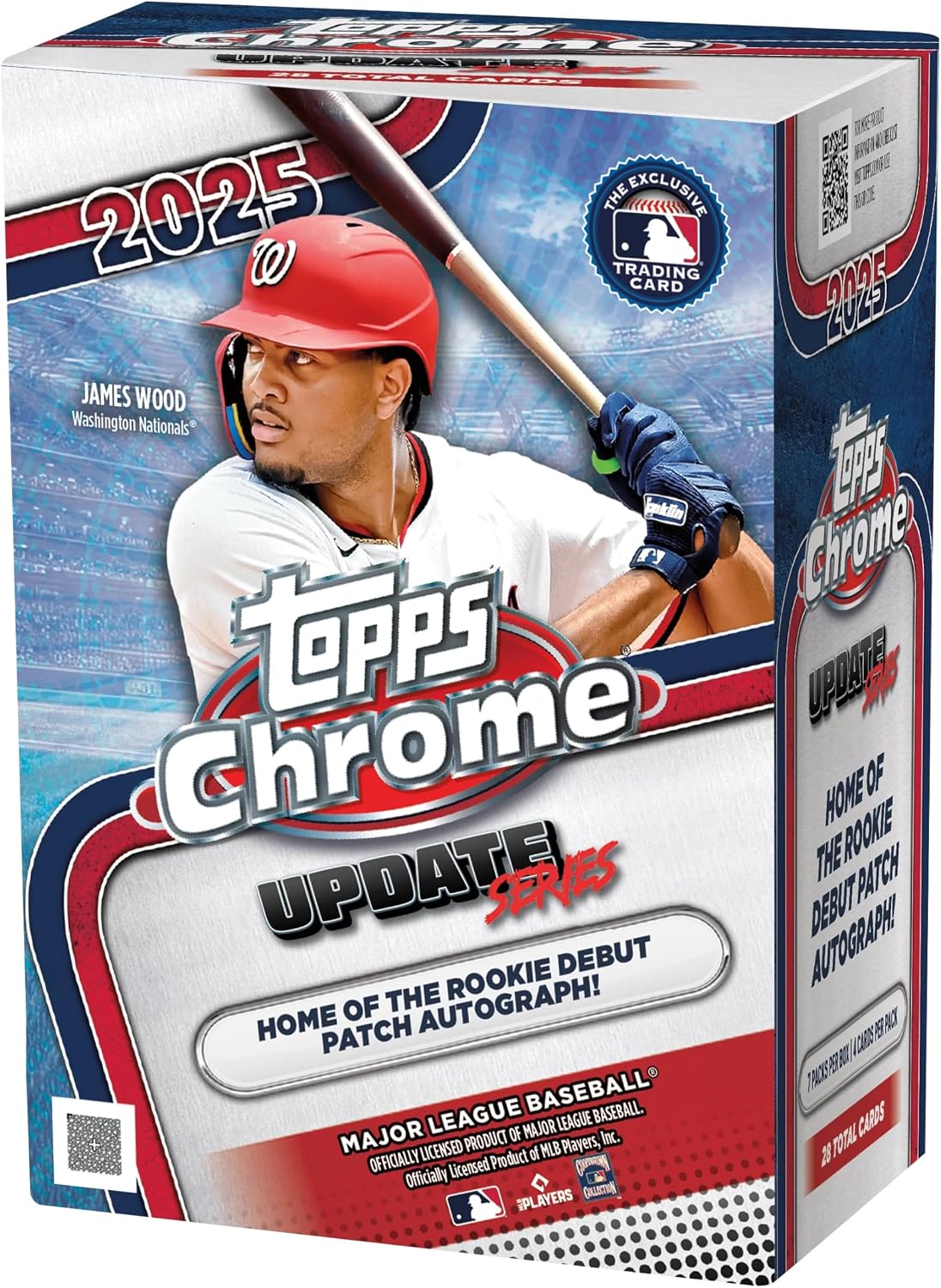 Topps 2025 Chrome Baseball Update Series Value Blaster Box