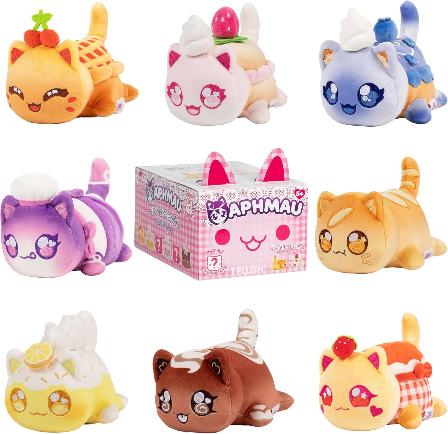 Aphmau 6” MeeMeow Mystery Plush – Bakery, Series 10