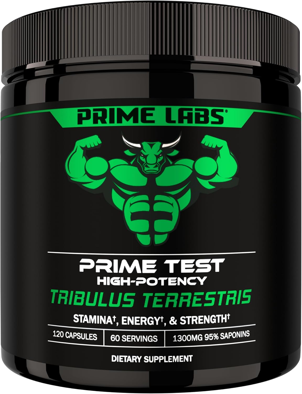 Prime Labs Tribulus Terrestris for Men, 1300 Mg, 95% Saponins
