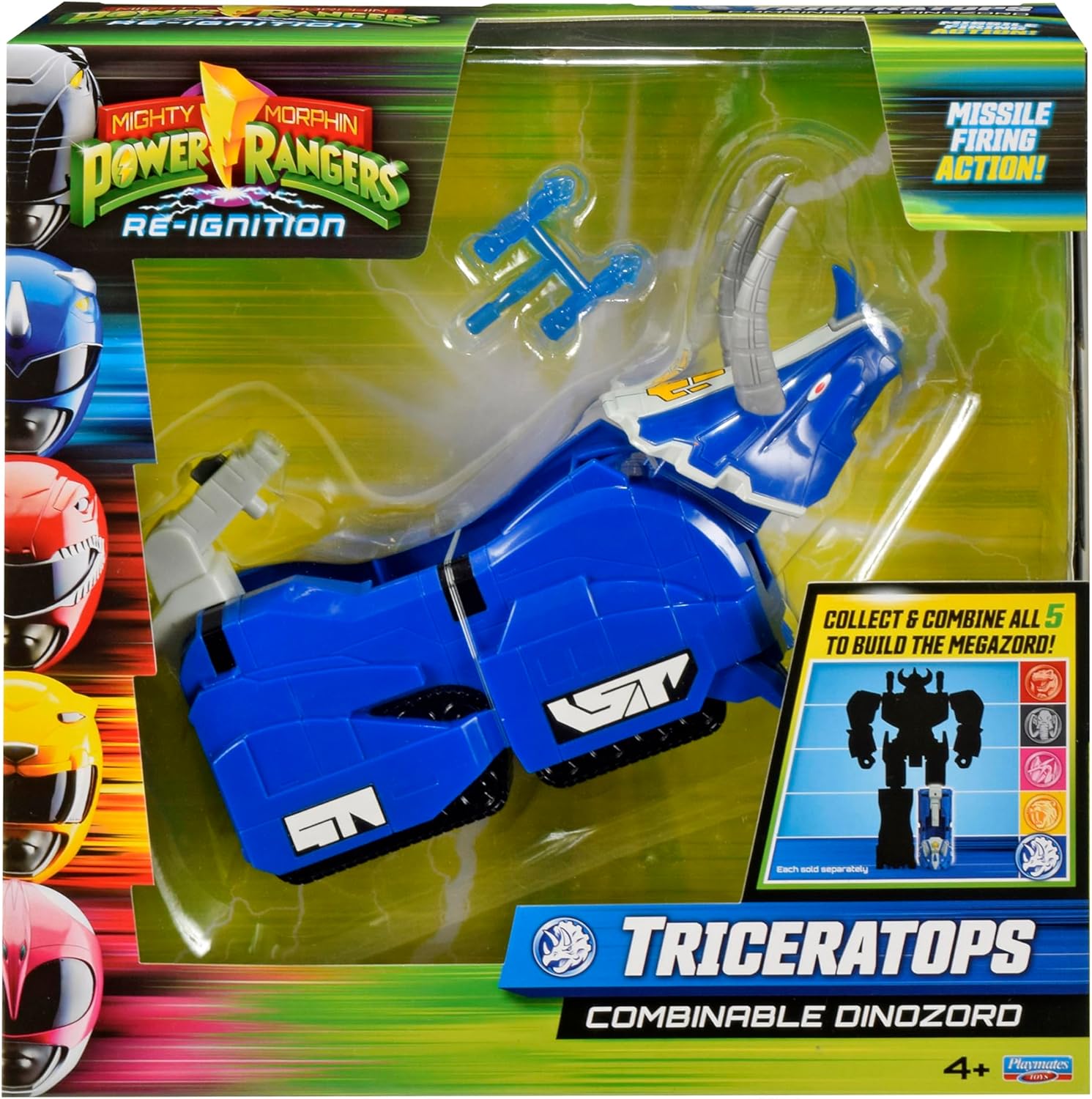 Power Rangers Mighty Morphin Re-Ignition - Triceratops Combinable Dinozord