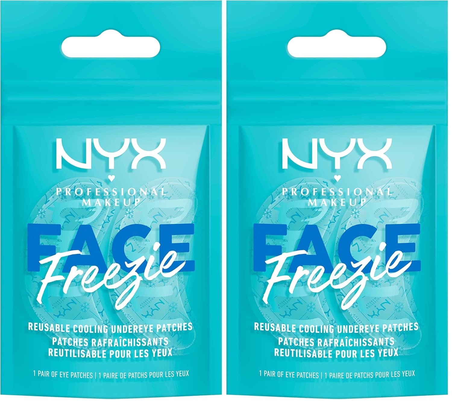 NYX PROFESSIONAL MAKEUP Face Freezie Undereye Patches (Pack of 2)