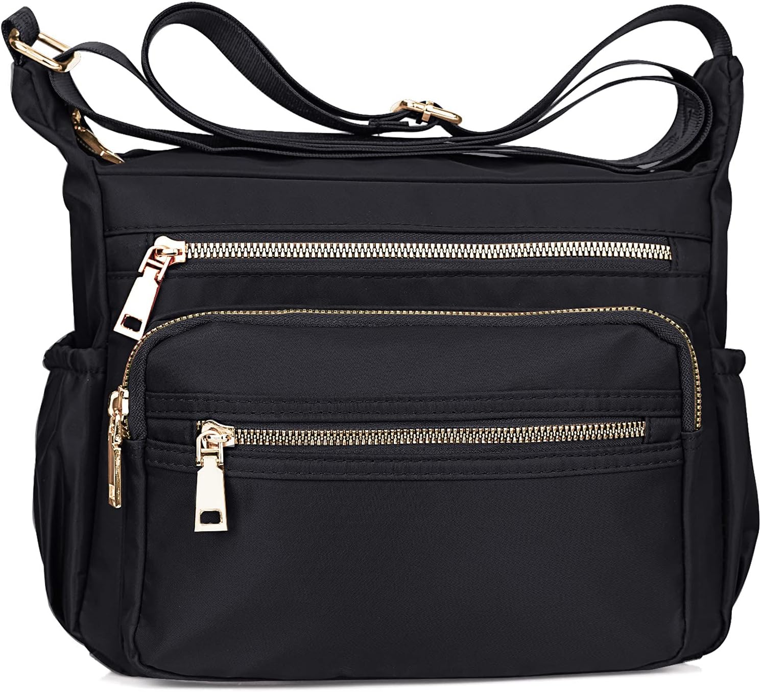 NOTAG Nylon Crossbody Bags for Women Small Waterproof Cross Body Handbag Mutilpockets Shoulder Bags Lightweight Travel Purses