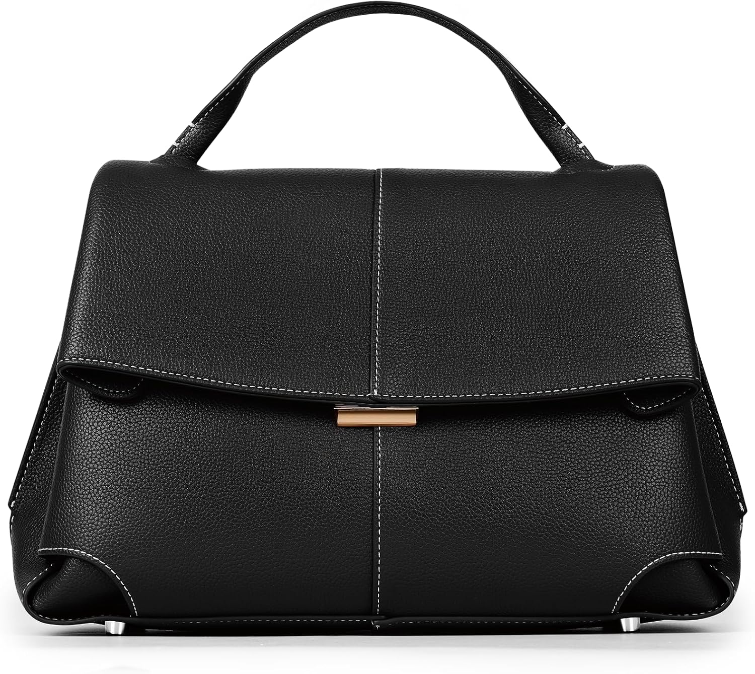 Top Handle Bag Handbags Large Faux Leather Satchel Bags for Women Luxury Designer Business Crossbody Work Tote Purse