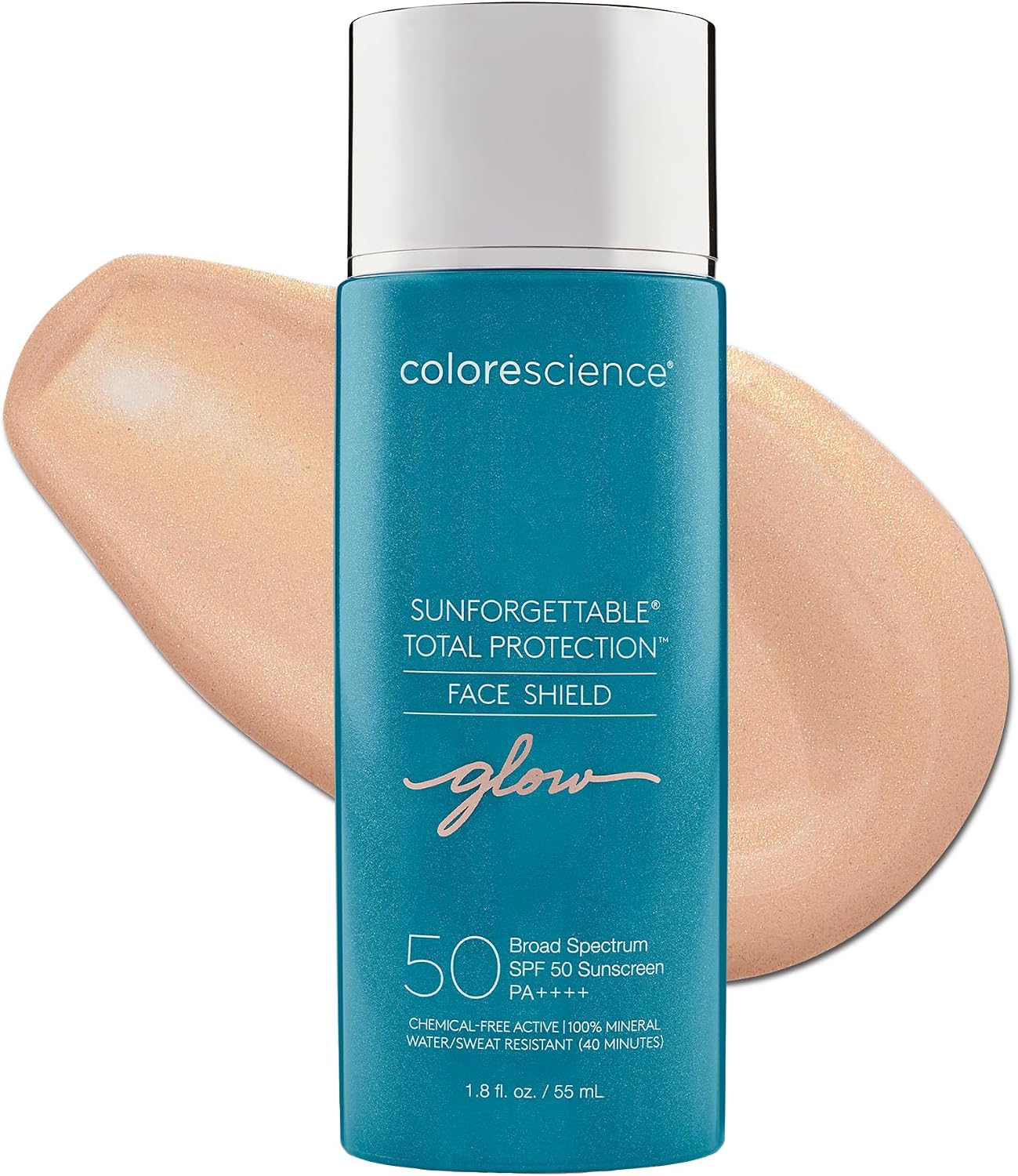 Colorescience Sunforgettable Total Protection Face Shield Glow SPF50, 55 milliliters