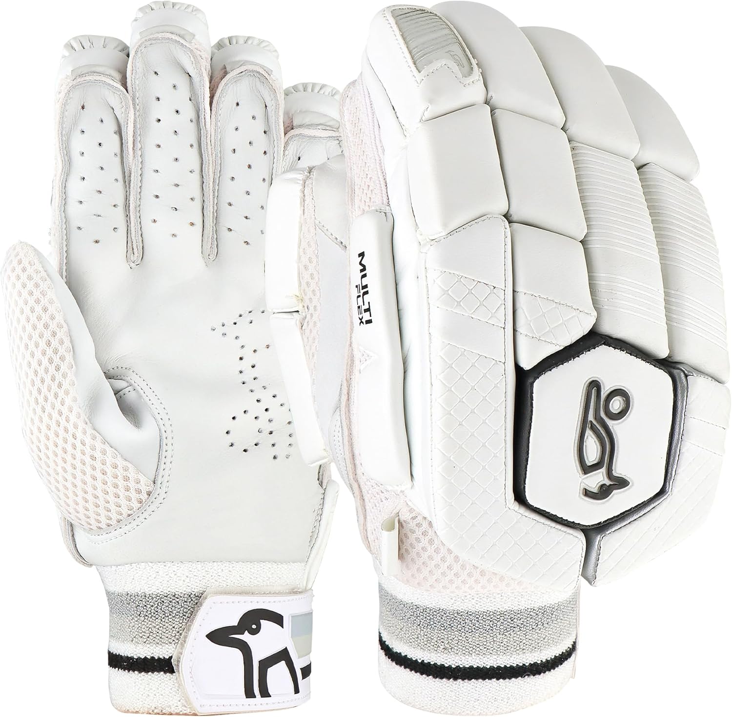 Kookaburra Ghost 3.1 Batting Gloves - Adult Right Hand, White