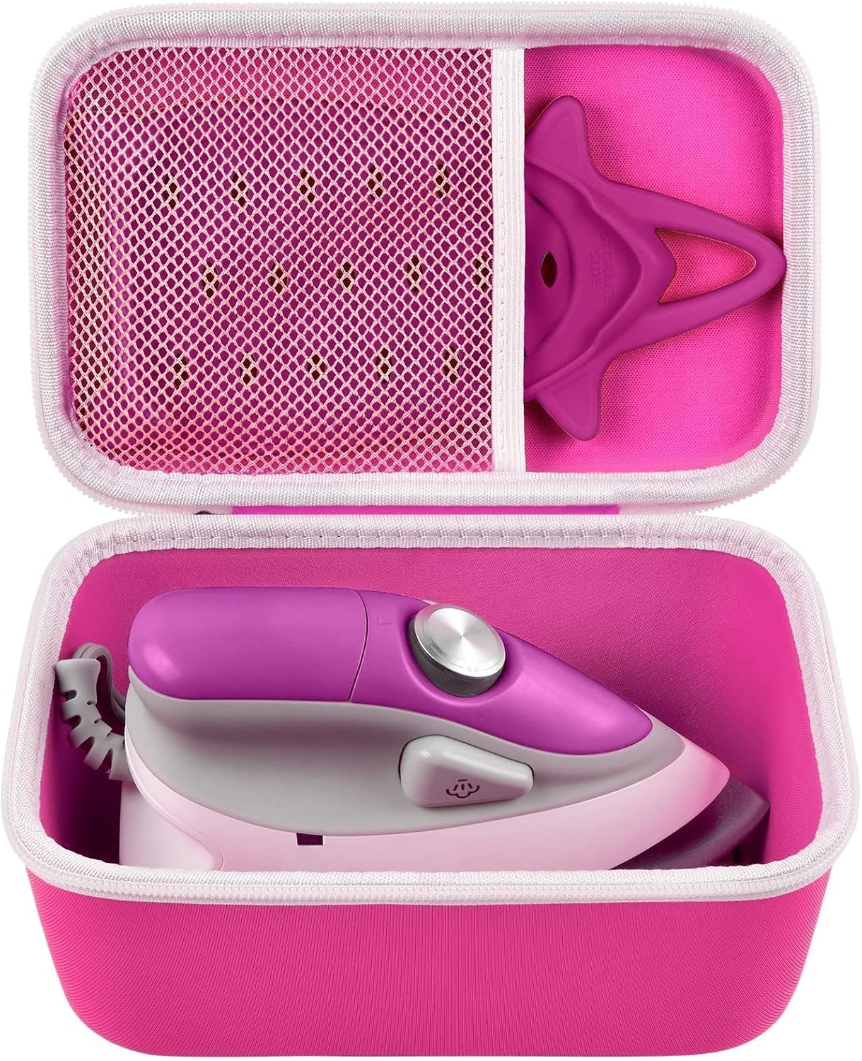 Case Compatible with Newbealer/for Sunbeam Hot-2-Trot/for Olisa M3Pro M2 Mini Sewing Travel Iron, Carrying Stand for Small Craft Quilting Irons with Steam Remain