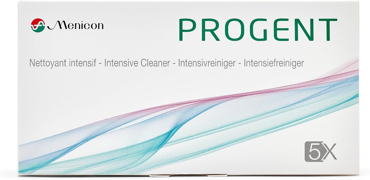 Menicon Progent SP Intense Contact Lens Cleaner, 5 Pcs