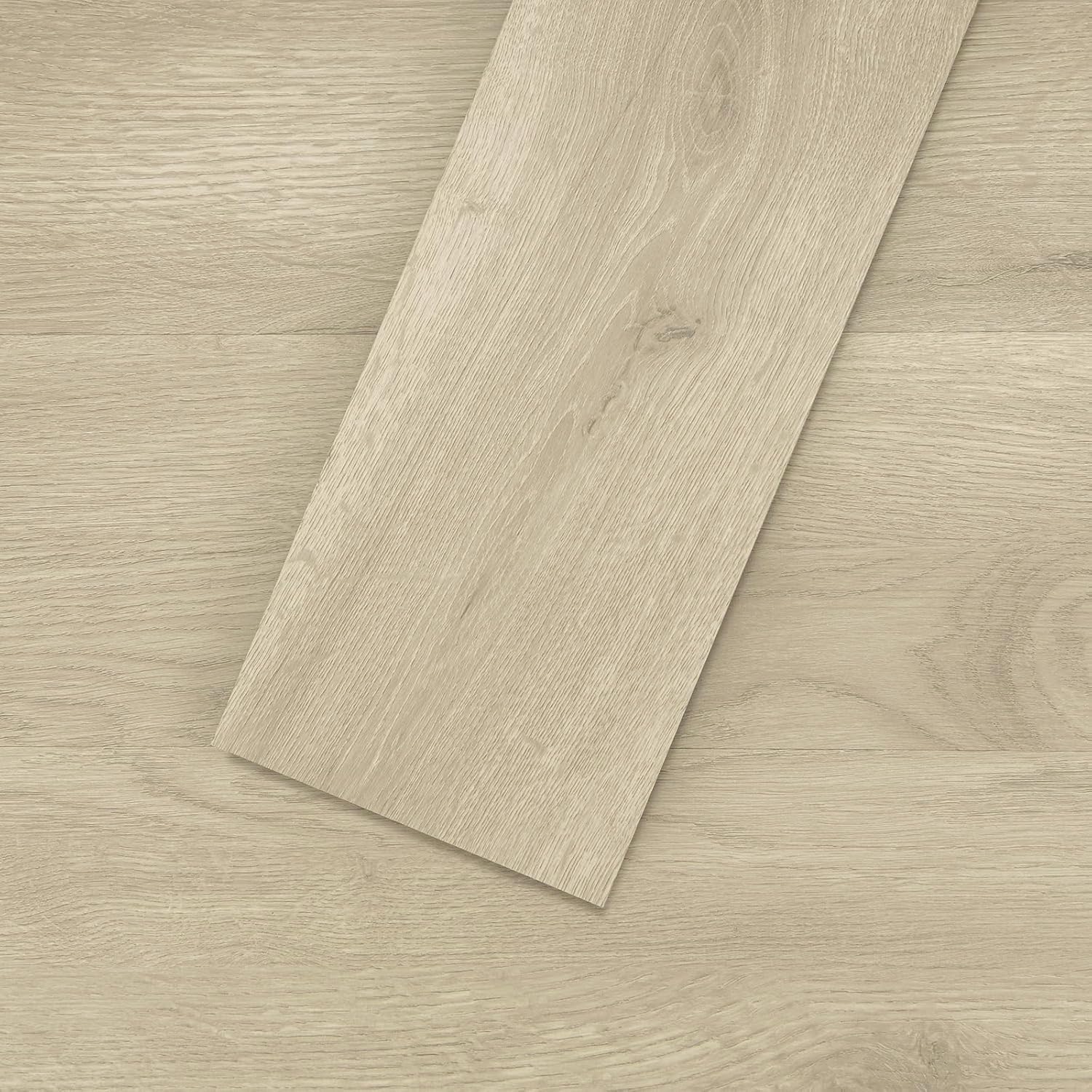 Mysflosy Peel & Stick Floor Tile, 36-Pack 54 Sq.Ft Waterproof Luxury Vinyl Flooring Self-Adhesive, Wood-Look Vinyl Planks for DIY Installation