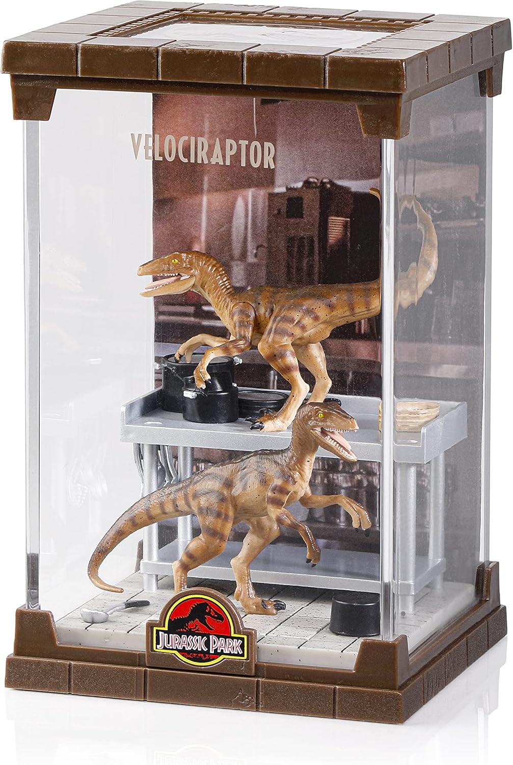 The Noble Collection Velociraptor Diorama Age 12+