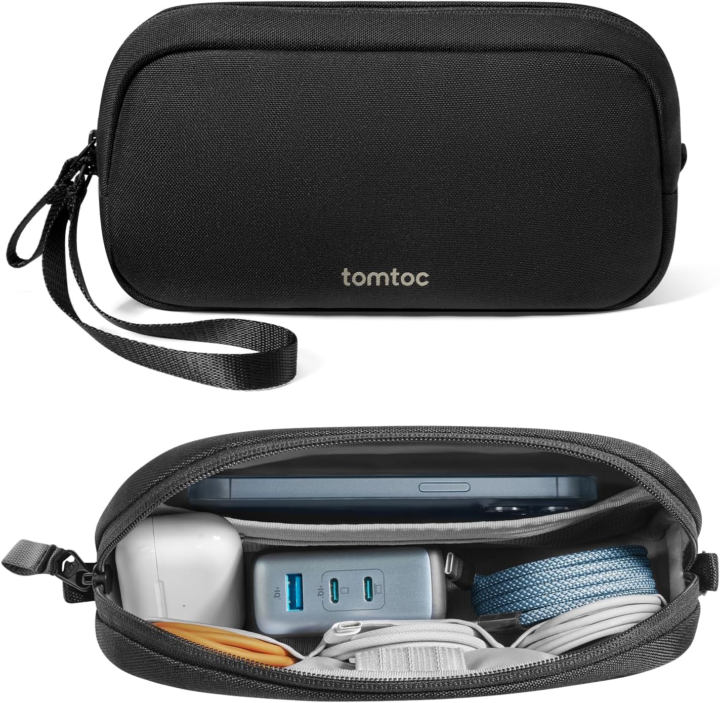 tomtoc Electronics Organizer Travel Case, Cable Organizer for Essentials