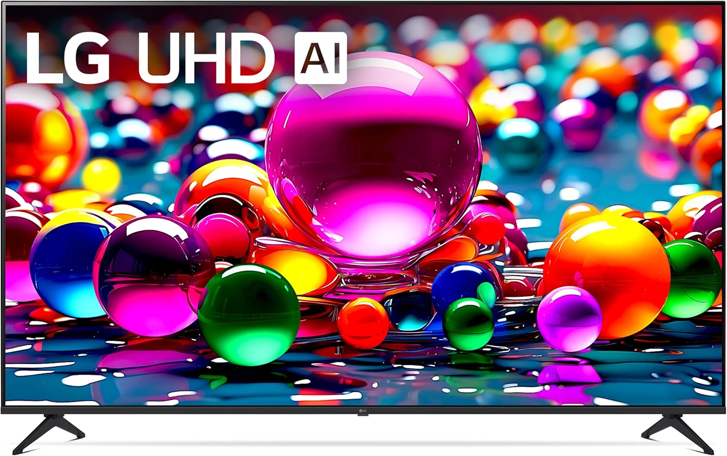 LG 75-Inch Class UHD AI 4K UA77 Series Smart TV w/AI Sound Pro, HDR10, 4K Super Upscaling, Filmmaker Mode, Wow Orchestra, Compatible with Alexa (75UA7700PUA, 2025)
