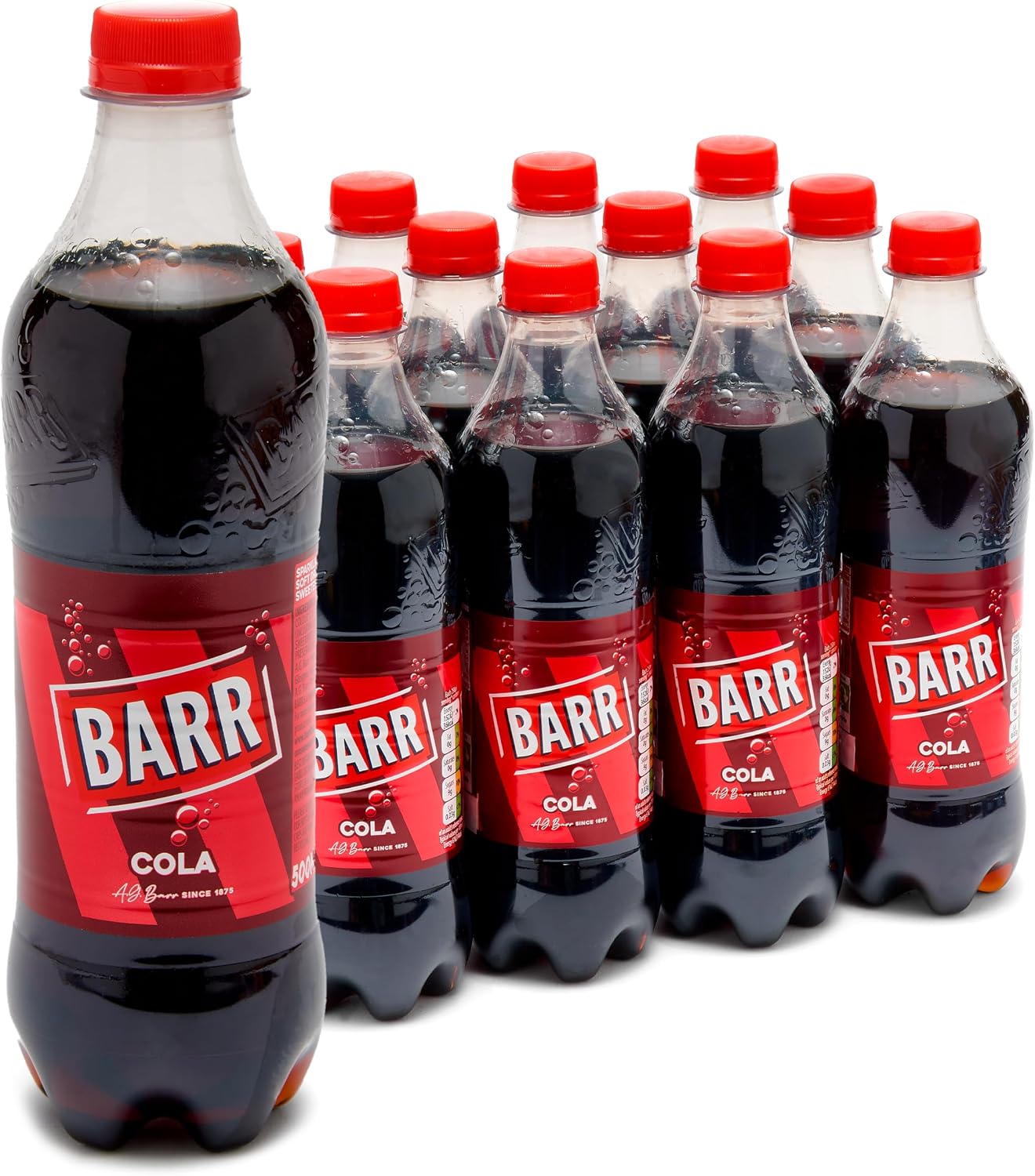 Barr Cola Sparkling Soft Drink, 12 Pack, 500ml Bottles