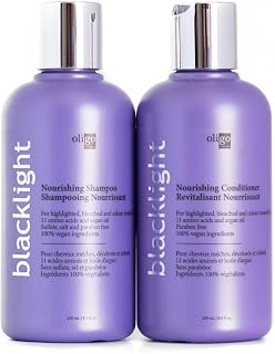 Oligo Professionnel Blacklight Oligo Blacklight Nourishing Shampoo and Conditioner 8.5 oz Duo Bundle