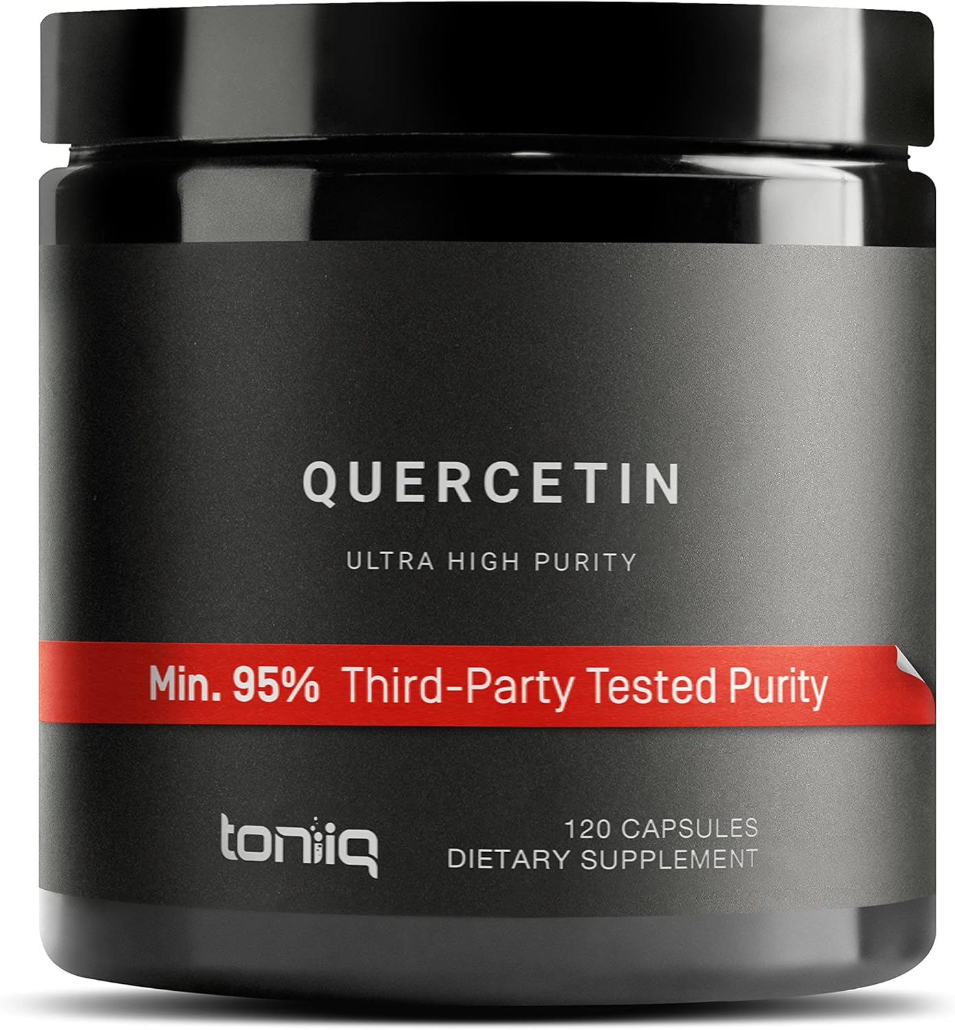 Toniiq Ultra High Purity Quercetin Capsules - 95%+ Highly Purified and Bioavailable - 1000mg Per Serving - 120 Capsules Quercetin Supplement