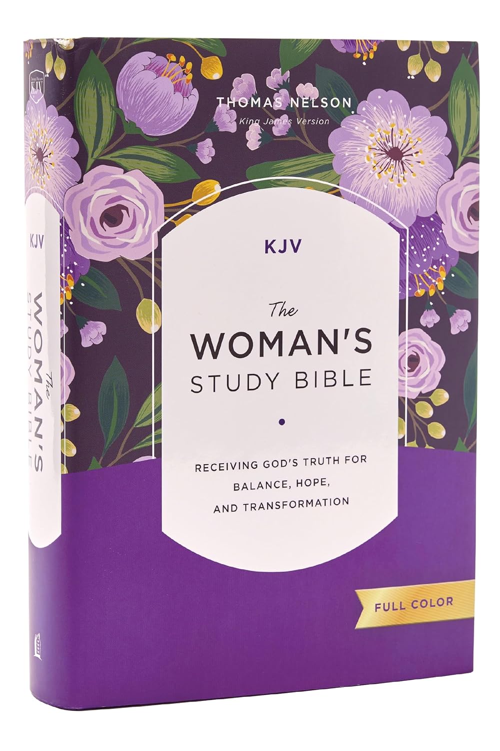 KJV, The Woman's Study Bible, Hardcover, Red Letter, Full-Color Edition, Comfort Print