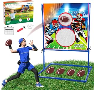 Throwing Target Game - American Football - Football Gifts for Kids 6-8 Boys 8-12 - Inspired Outdoor Fun for Children | Teenager | All Ages Perfect for Parties, Gatherings, and Family Events
