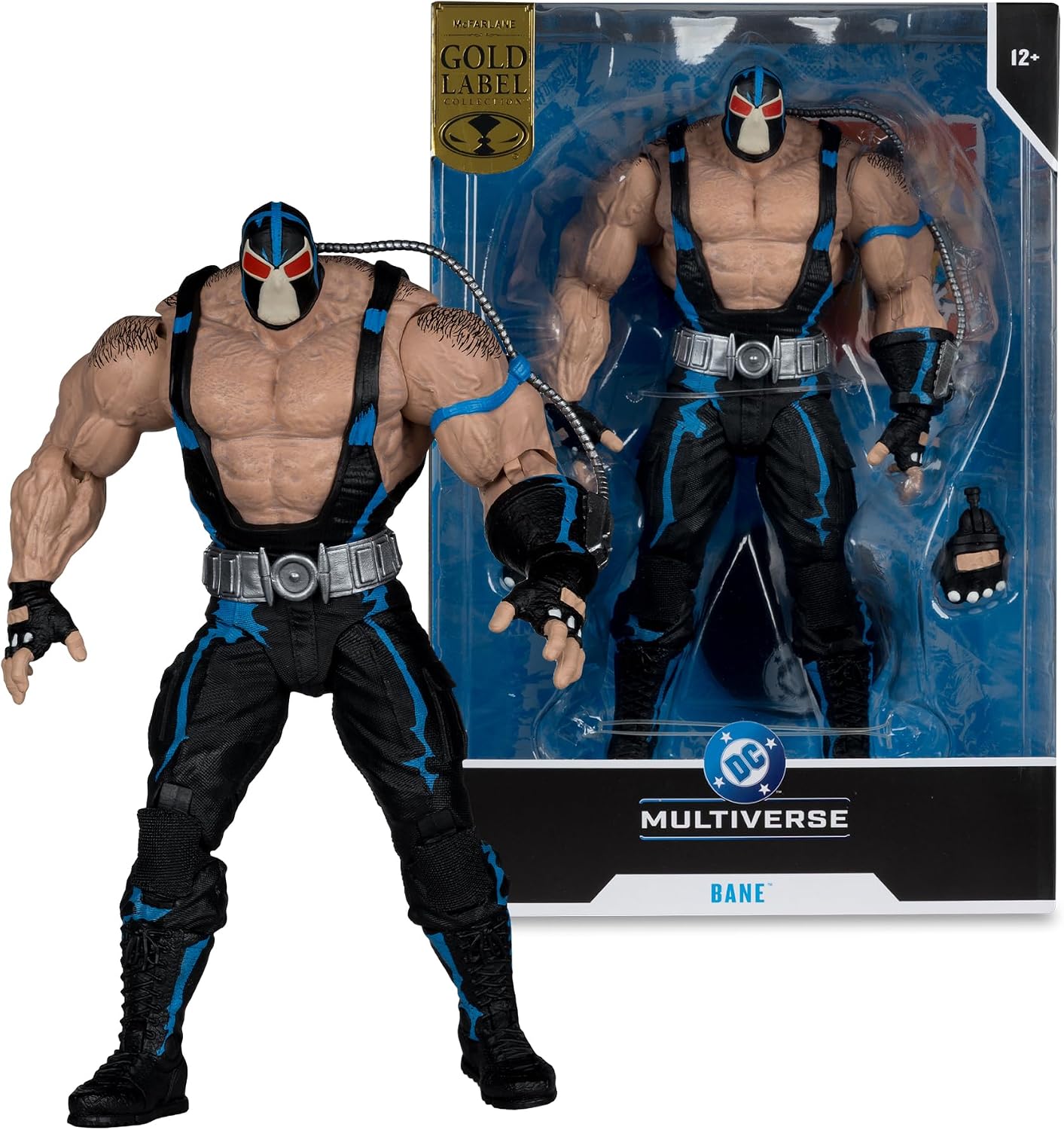 McFarlane Toys DC Multiverse Bane (Knightfall) Mega Figure Gold Label