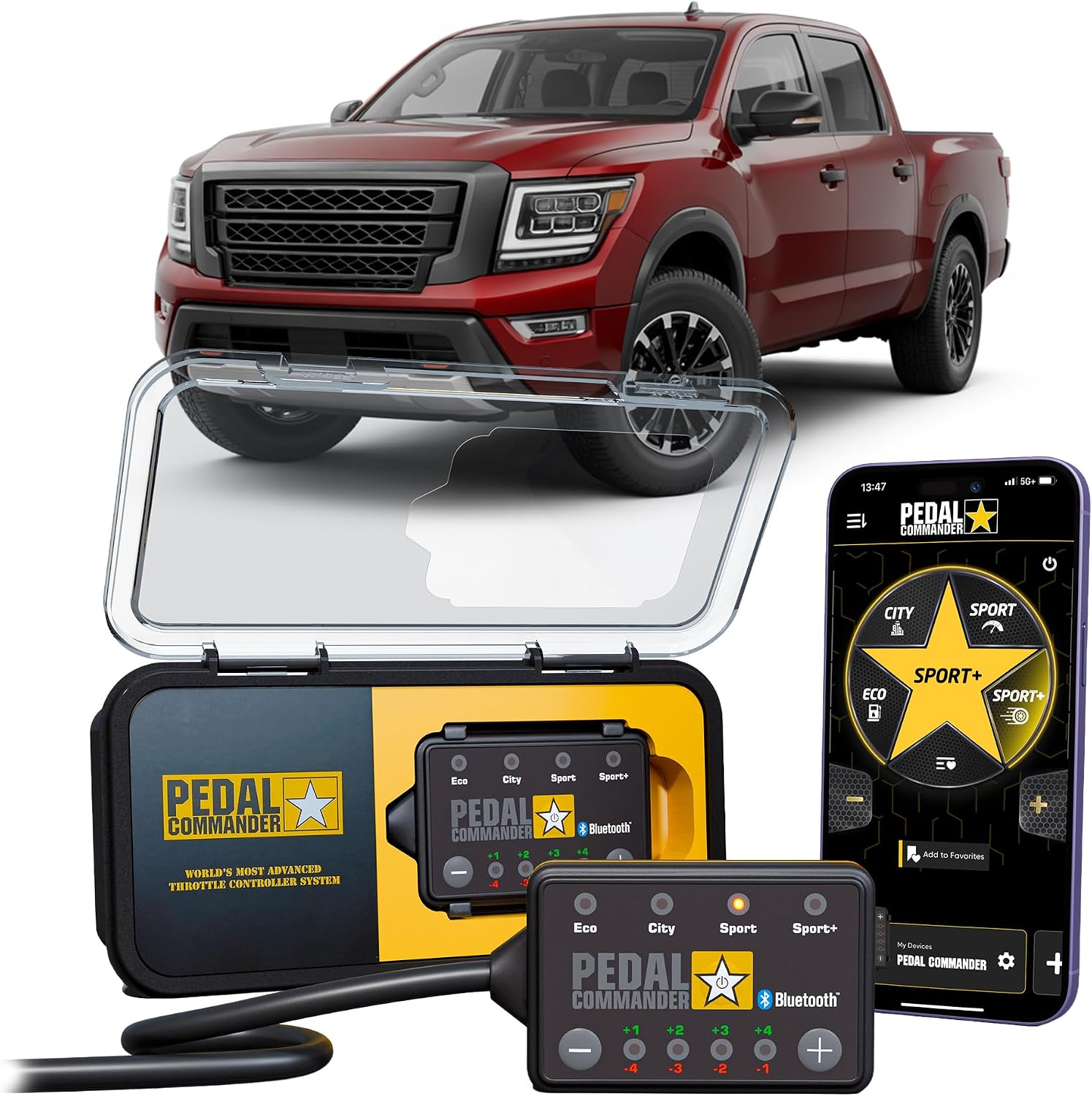 PEDAL COMMANDER for Nissan Titan 2016-2024 Throttle Response Controller