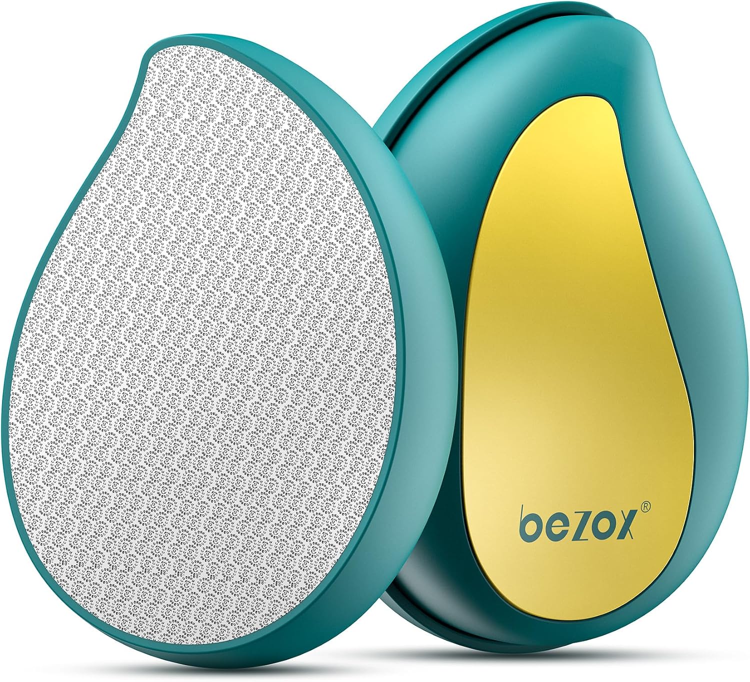 BEZOX Nano Glass Foot File & Callus Remover – Professional Pedicure Tool for Soft Feet, Hard Skin Removal & Heel Smoothing, Effective in Shower, Easy Clean & Quick Results(Gleen)