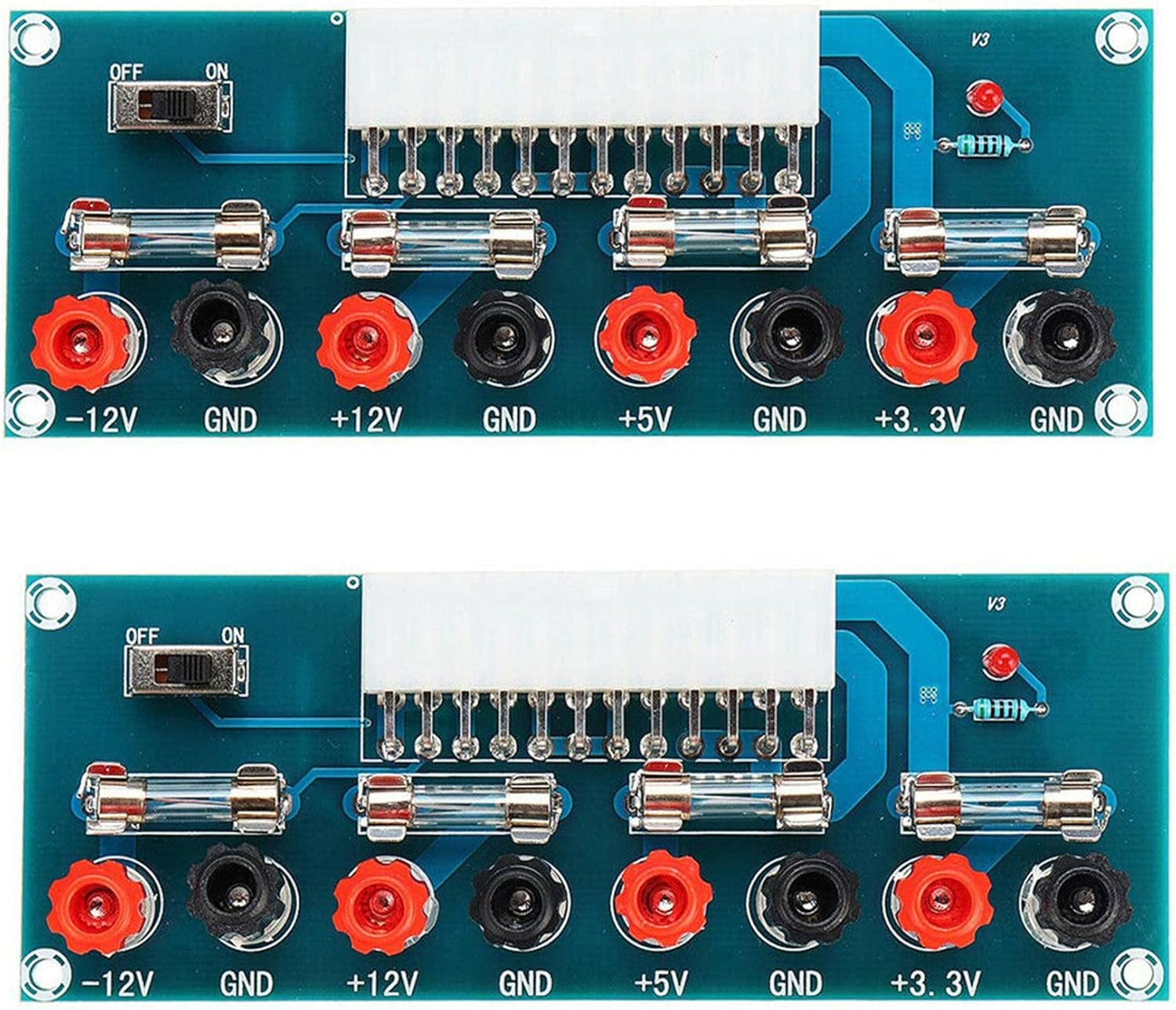 IGUATU 2 x ATC Breakout Adapter Module for ATX Table Computer 24 Pin