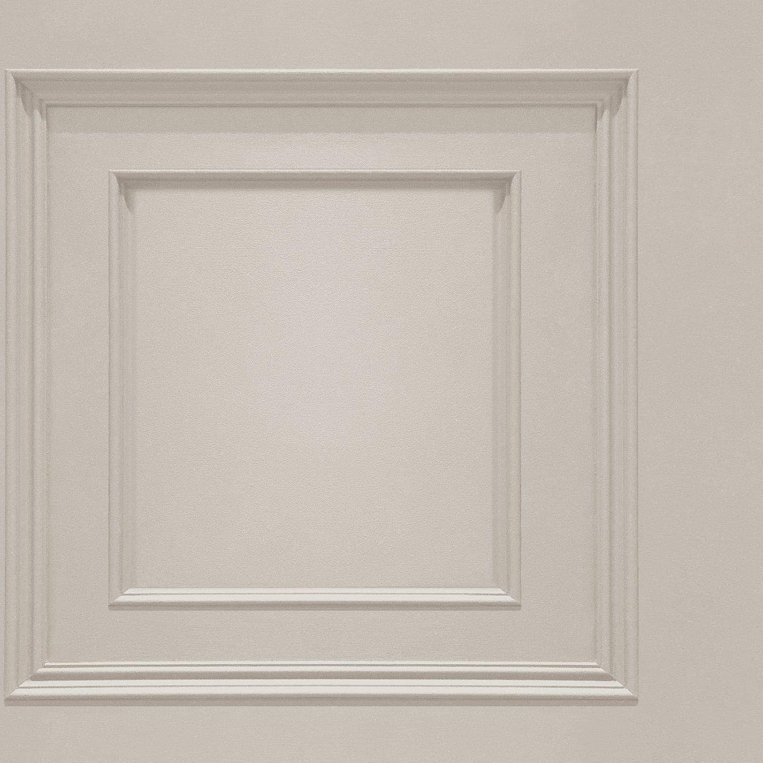 Oliana Wood Panel Effect Wallpaper Cream