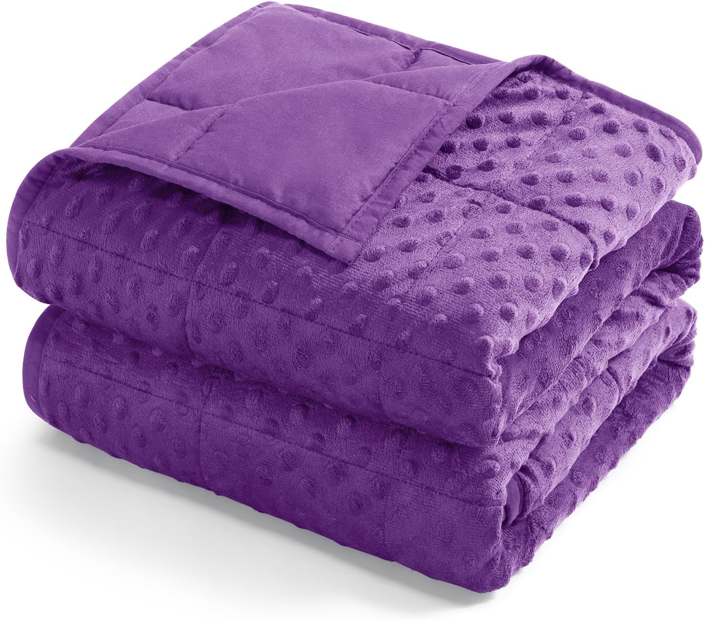 Kivik 15lbs Weighted Blanket for Adults, 60"x80" Queen Size Heavy Blankets