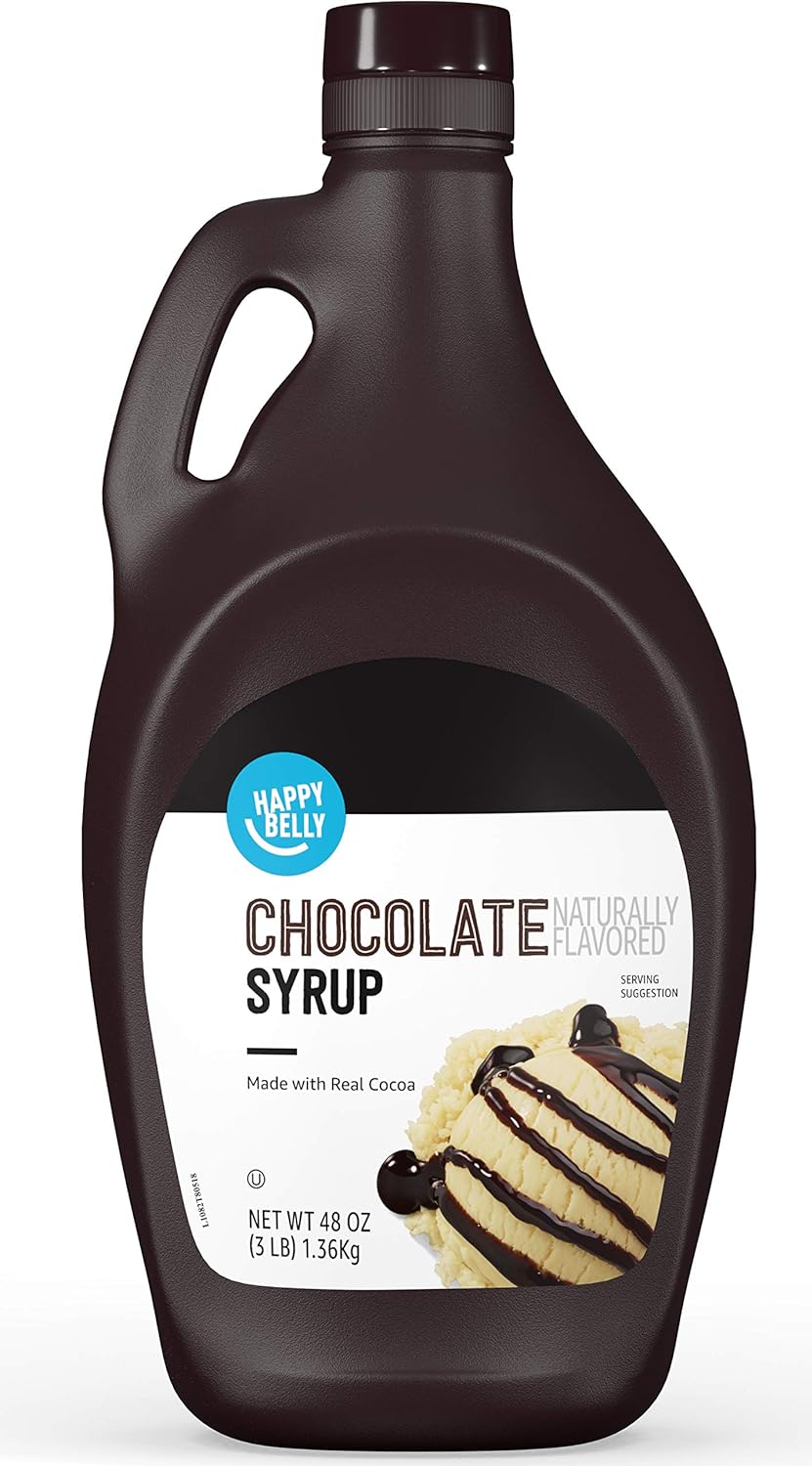 Amazon Brand - Solimo Chocolate Syrup, 48 ounce