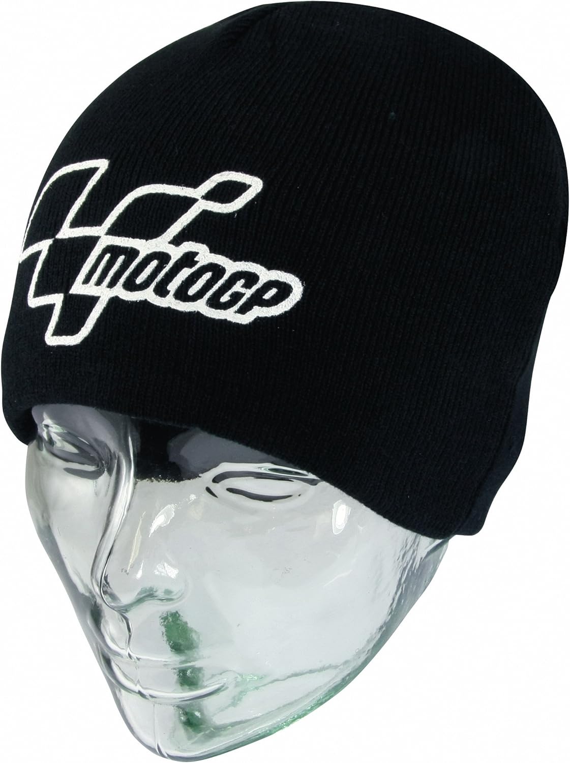 Official MotoGP Beanie Hat โ Premium Racing Style, Ultimate Comfort Black with Printed MotoGP Logo