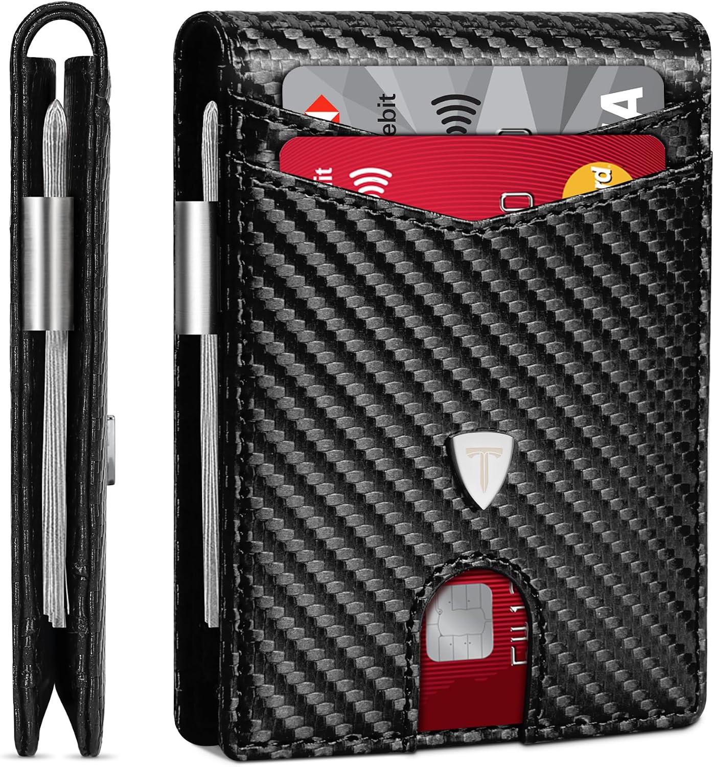 TEEHON Mens Wallets - Slim Wallets for Men UK with RFID Blocking & Gift Box
