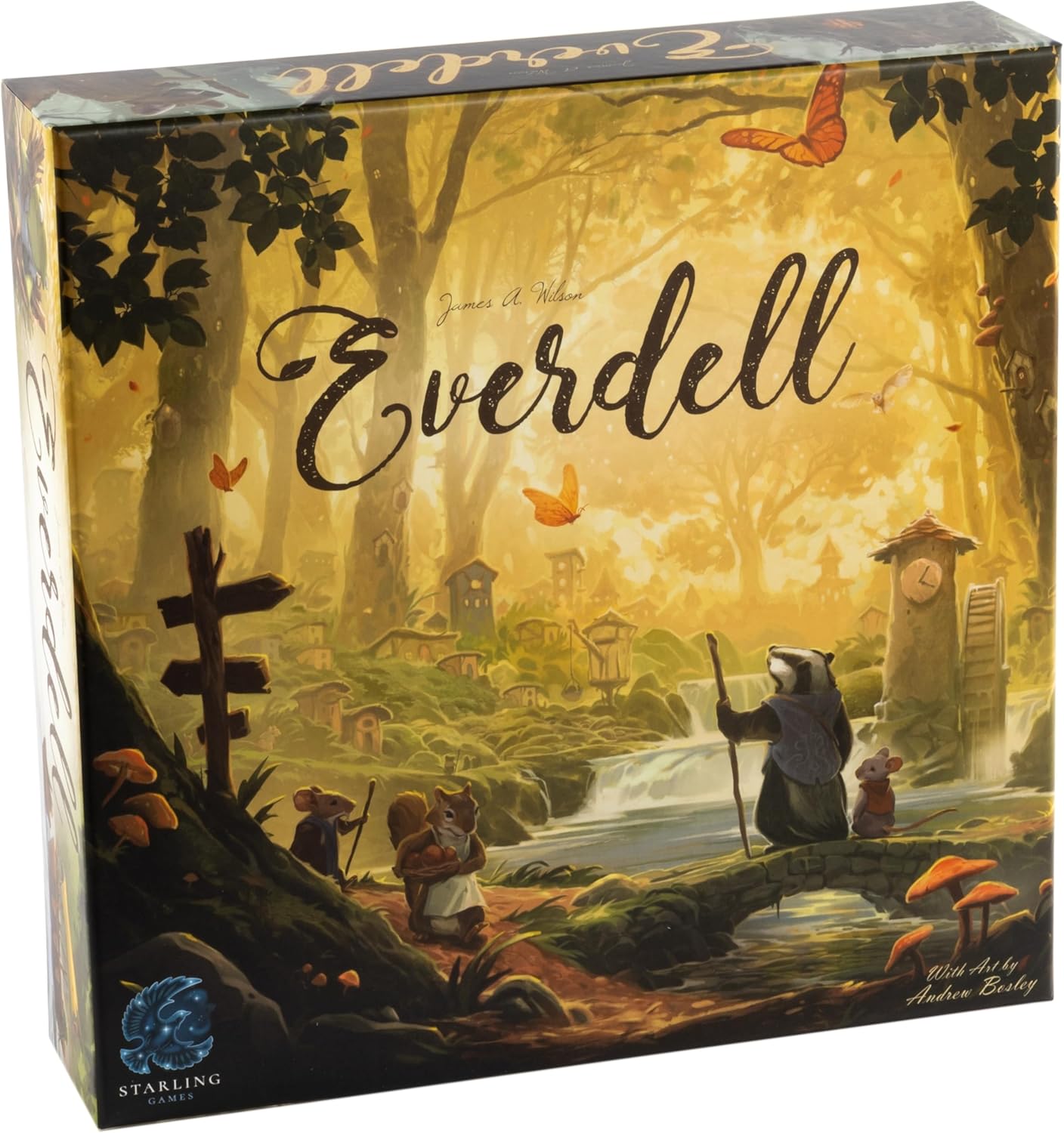 Everdell Standard Edition by Starling Games - 1-4 Player Game Where You Build a Woodland City Full of Adorable Critters