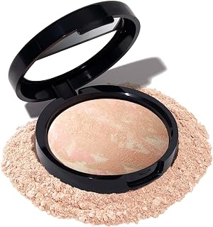LAURA GELLER NEW YORK Baked Balance-N-Glow Illuminating Foundation - Porcelain - Buildable Sheer to Light Coverage - Satin Finish