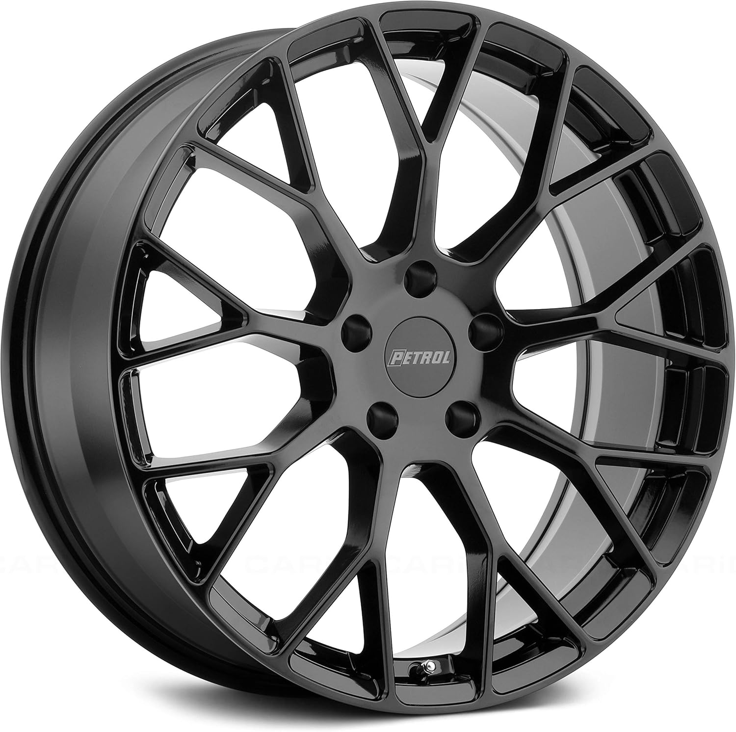 Petrol P2B Custom Wheel - Gloss Black 17" x 8", 40 Offset, 5x108 Bolt Pattern, 72.1mm Hub