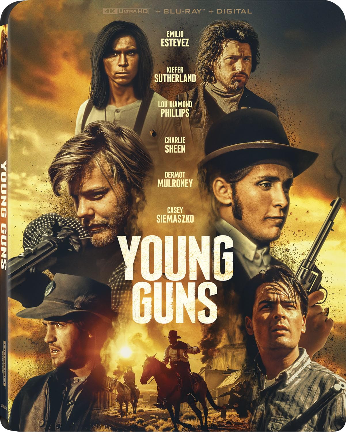 Young Guns - BLURAY, Digital, 4K ULTRA HD [4K UHD]