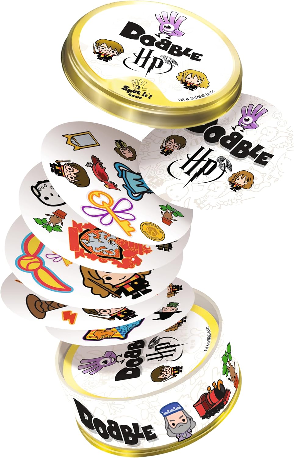 Asmodee | Harry Potter Dobble | Card Game | Ages 6+ | 2-8 Players | 15 Minutes Playing Time