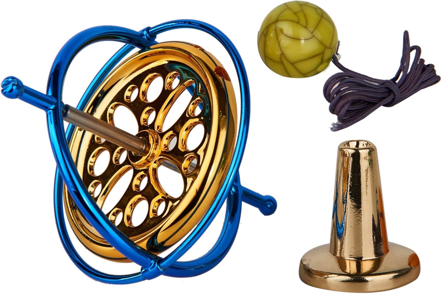 Joytech Precision Gyroscope Metal Anti-Gravity Spinning Top Balance Toy Educational Gift AG002