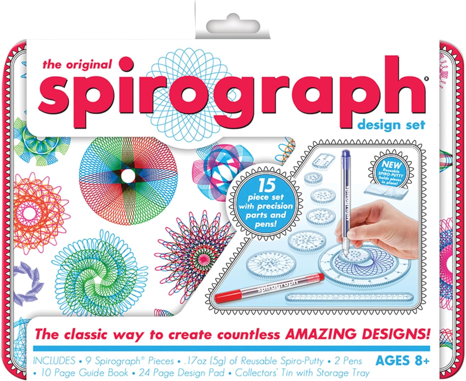 Spirograph Design Tin Set