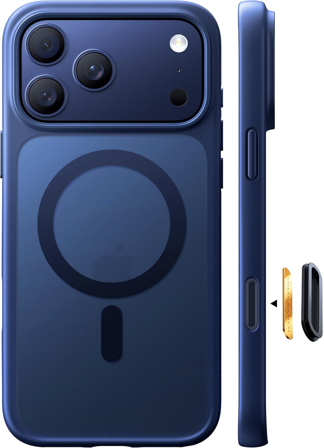 TORRAS for iPhone 17 Pro Case with MagSafe, 12FT Shockproof, Blue | Durable and sturdy, velvety touch, anti-slip texture, Magnetic Protective case for iphone 17 pro