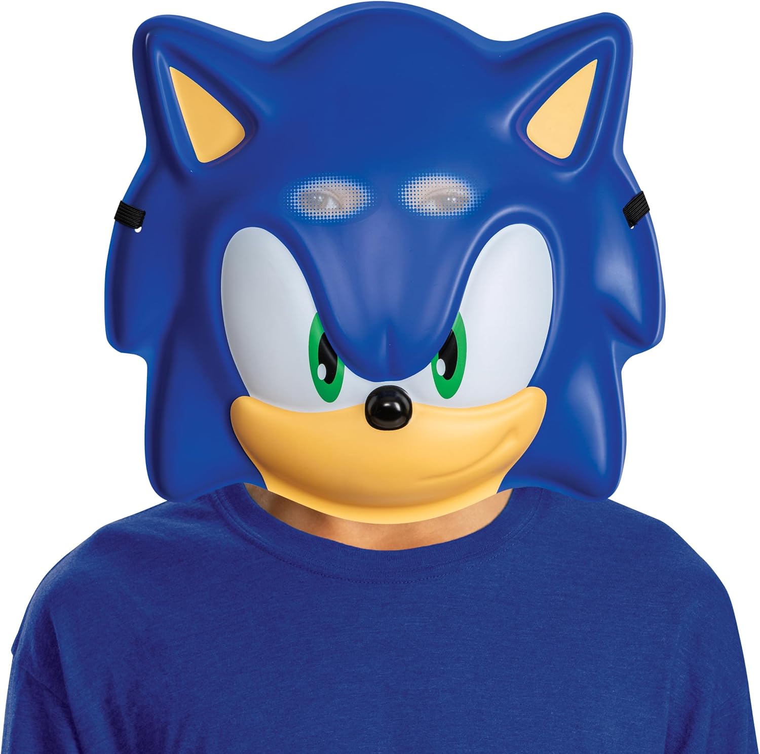 Disguise Sonic Costume Mask, Officially Licensed Sonic the Hedgehog Halloween Costume Accessory, Unisize 8+