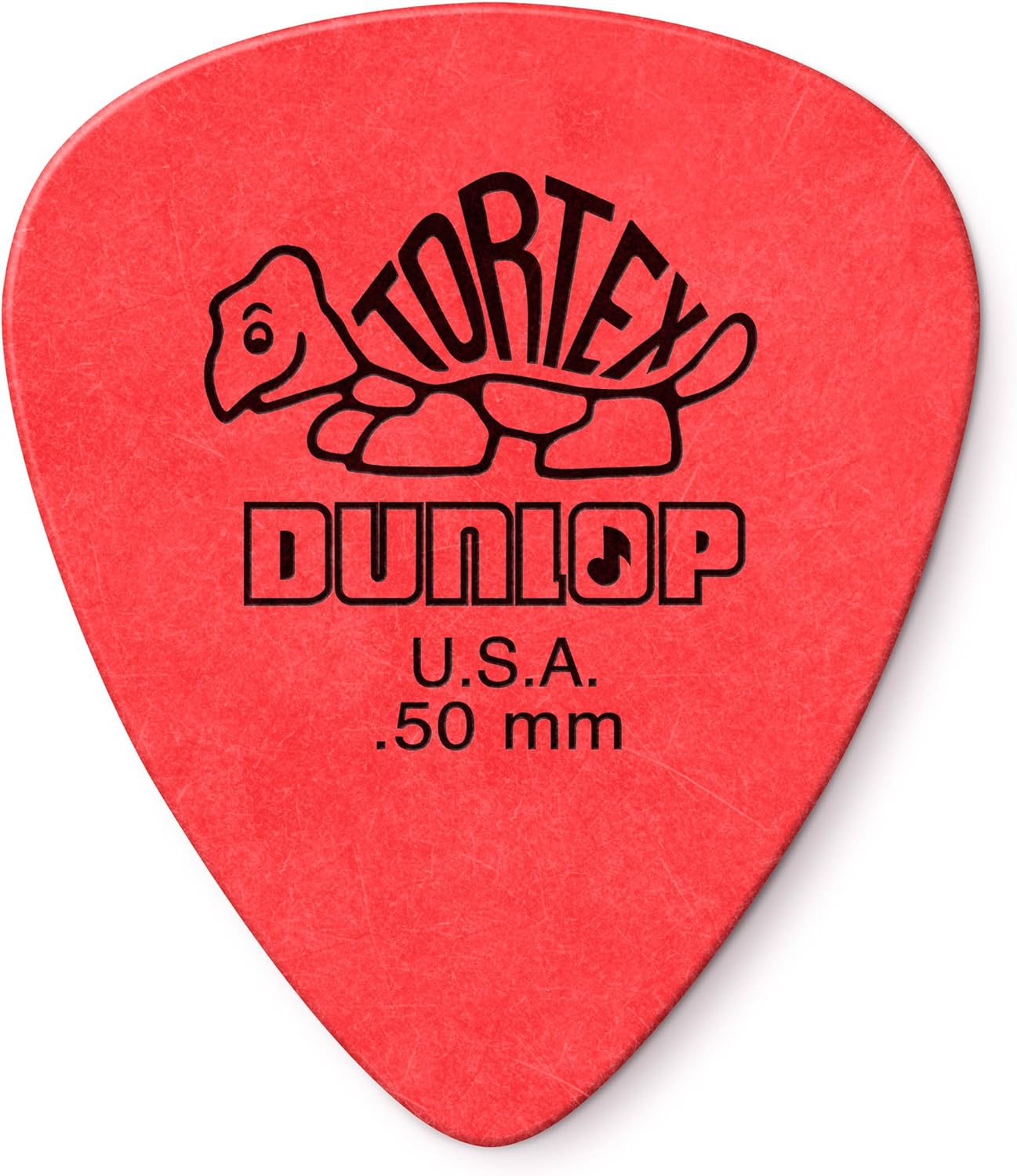Dunlop Tortex Standard .50mm Red Guitar Pick, 24 Pack