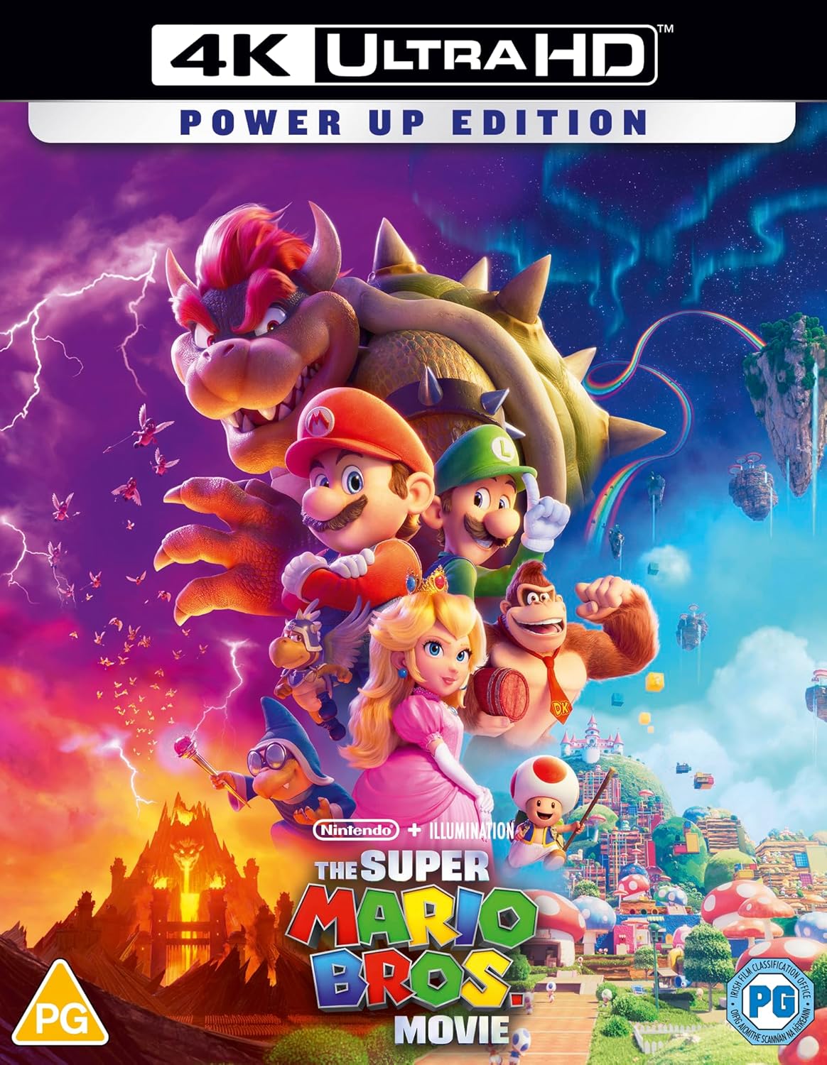 The Super Mario Bros. Movie [4K Ultra HD] [2023] [Blu-ray] [Region Free]