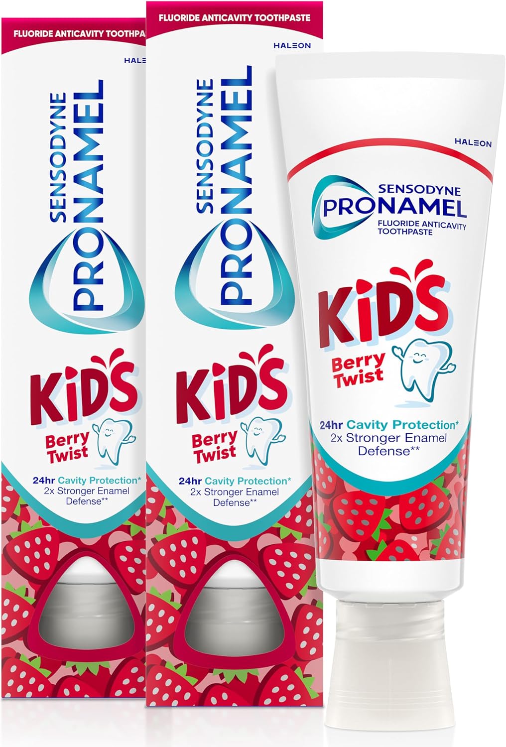 Sensodyne Pronamel Kids Berry Twist Toothpaste, 4 oz (2 Pack)