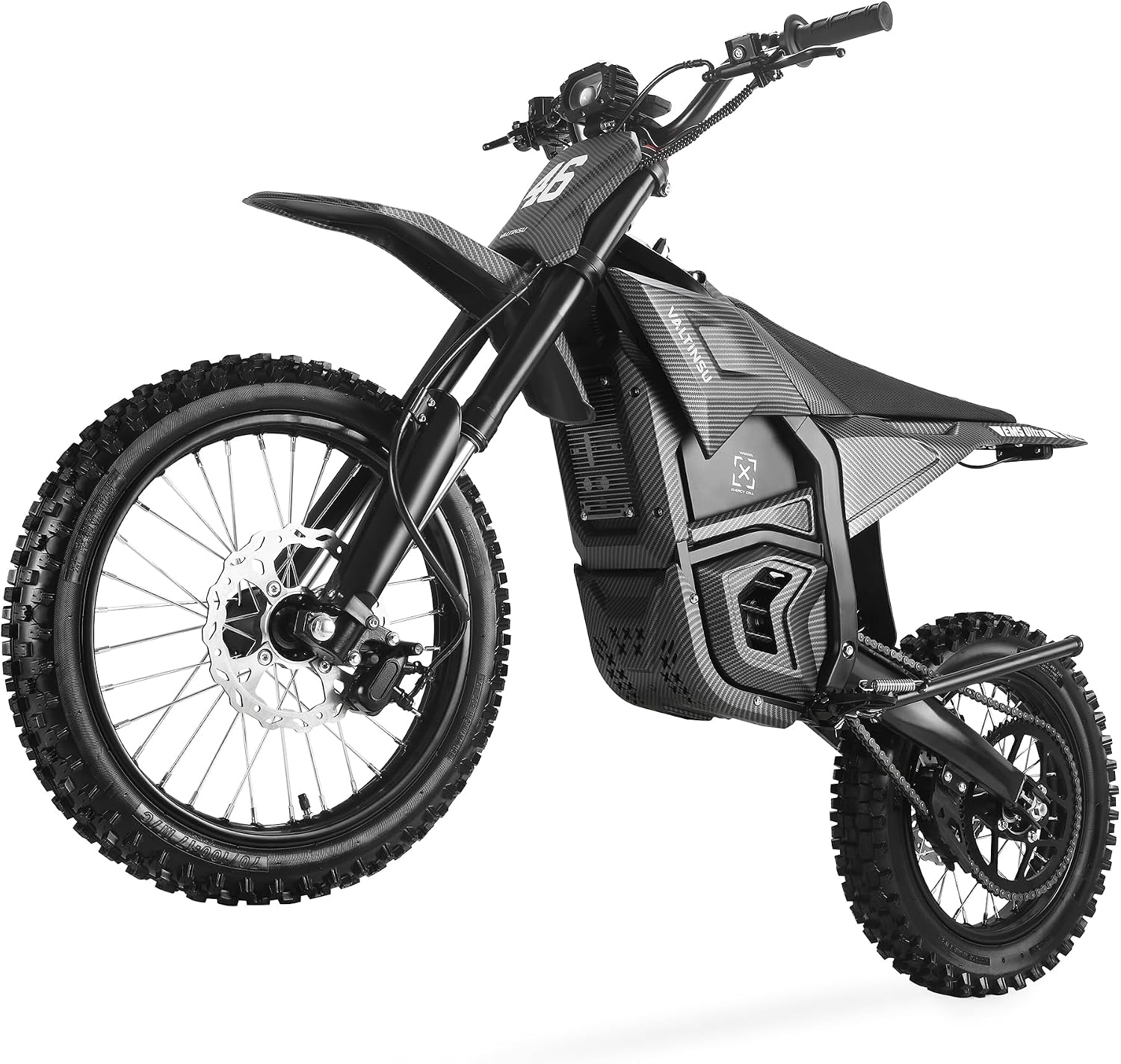 EM5 Ultra Electric Dirt Bike,8000W,Range 75 MI,3 Speed Modes