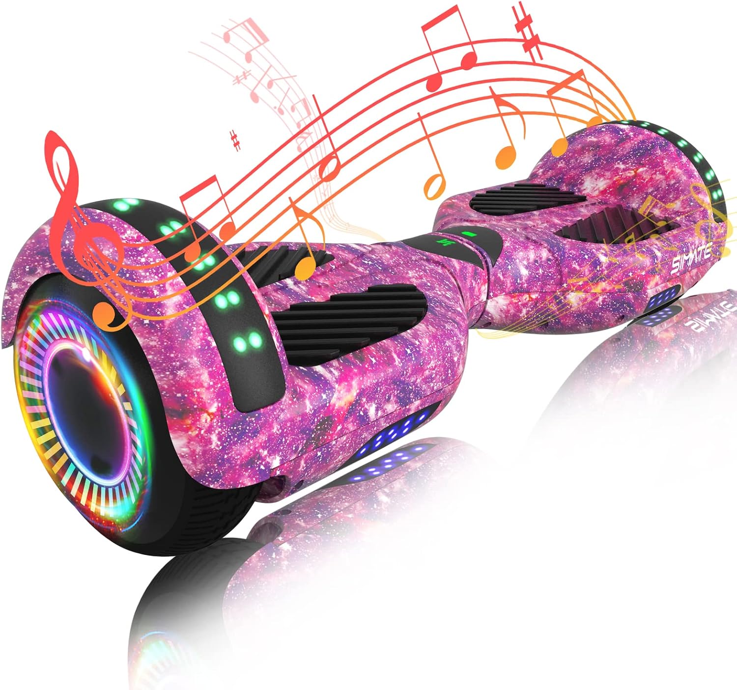 Scooter, Bluetooth & Corlorful LED Lights, Gifts for Kids & Adults & Girls & Boys, for All Ages