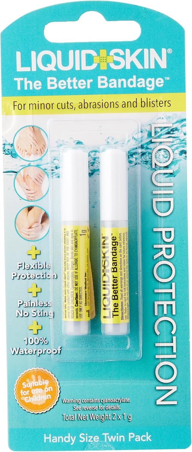 Liquid Skin Protection Bandages, 2 Count (Pack of 2)