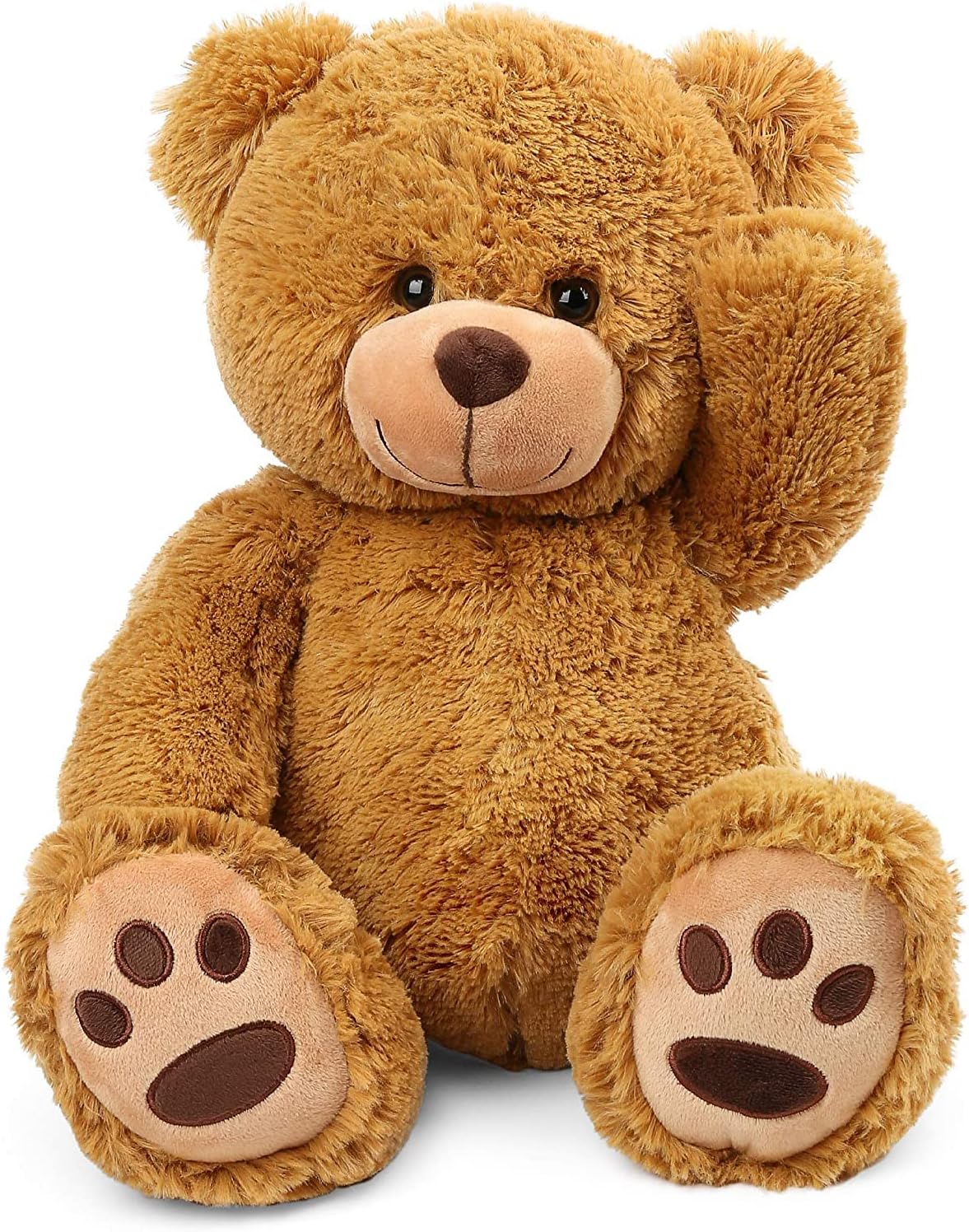LotFancy Teddy Bear Stuffed Animals Plush 50 cm, Soft Cute Cuddly Stuffed Plush Bear, Gifts for Girls Kids Baby Toddlers, Tan Color